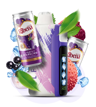 Elf Bar Ice King 30000 Ожина Лічі (Ribena Lychee) 509 фото