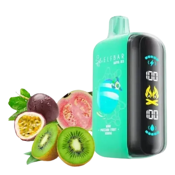 Elf Bar RAYA D3 25000 Kiwi Passion Fruit Guava (Ківі Маракуя Гуава) 452 фото