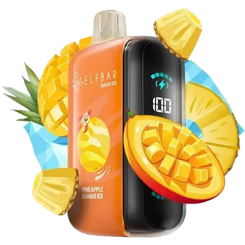 Elf Bar RAYA D3 25000 Pineapple Mango Ice (Ананас Манго Лід) 460 фото